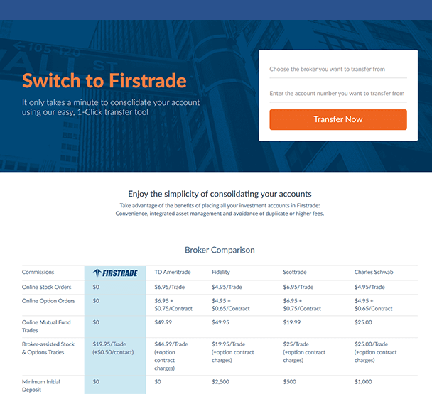 Etf Broker Comparison Complete Review Of Firstrade - 