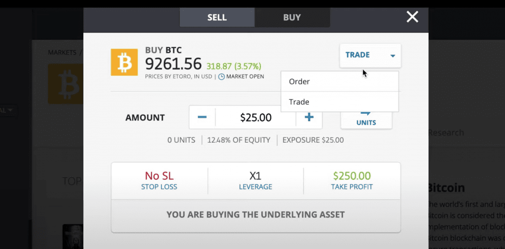 buy bitcoins with etoro