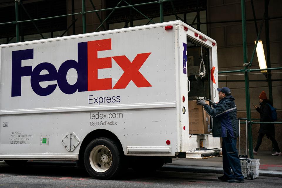 Fedex truck