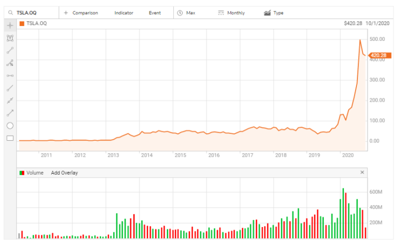 Tesla Share Purchase