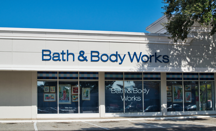 bath and body works shop front