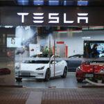 Tesla Shop Front Cars